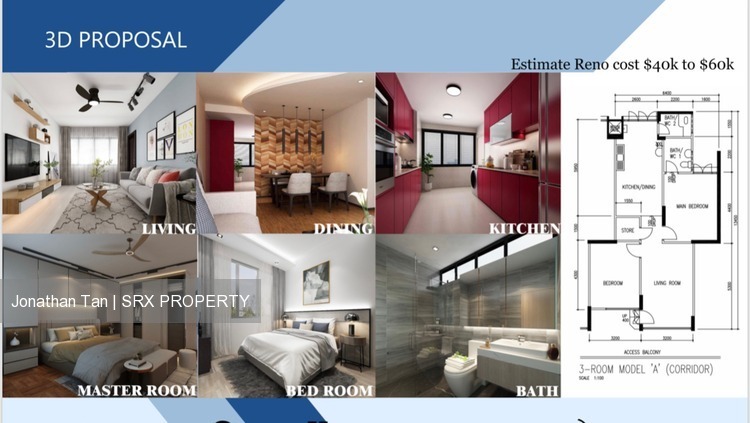 Blk 108 Tampines Street 11 (Tampines), HDB 3 Rooms #210219321